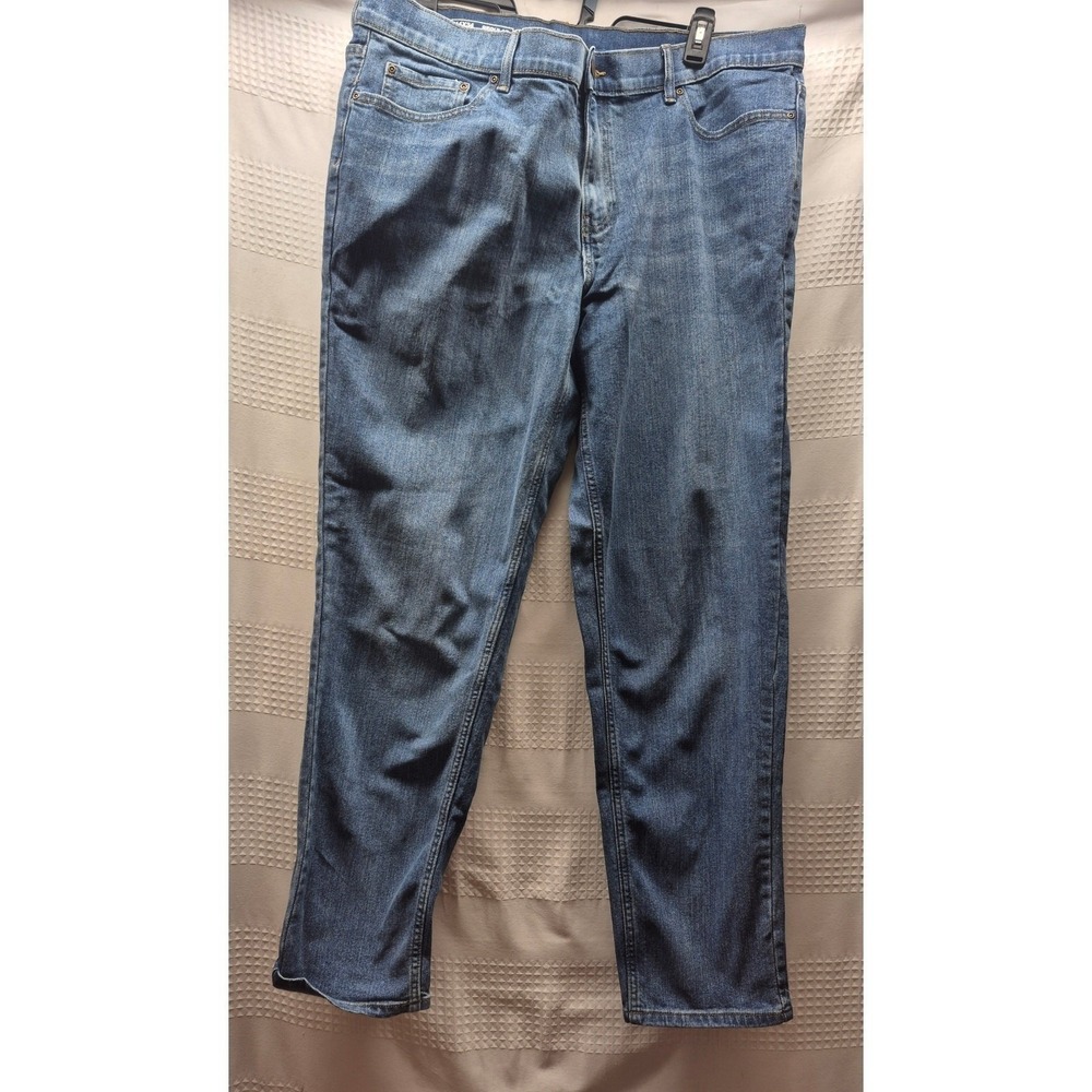 Sonoma Jeans Mens Size 44x34 Denim Medium Wash Blue Mid Rise Regular 8143